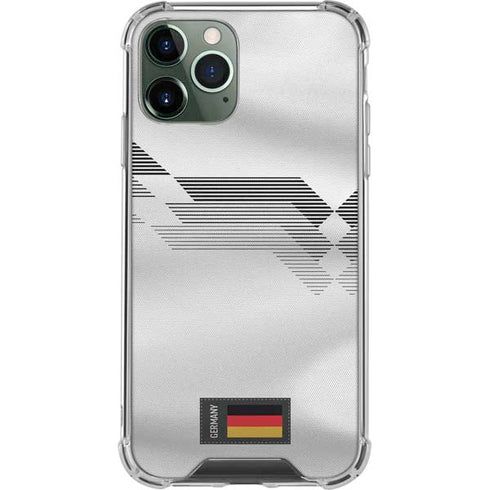 Germany Soccer Flag iPhone 12 Pro Clear Case